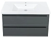 Тумба под раковину La Fenice Elba Grigio TWIN 100 FNC-01-ELB-G-100-2 серая