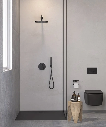 Душевая система Kludi NOVA FONTE 208313915 черный матовый Душевая система Kludi NOVA FONTE 208313915 черный матовый