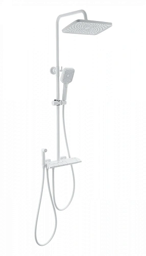 Душевая система Wonzon & Woghand с термостатом, белый матовый (WW-B4132-A-MW) Душевая система Wonzon & Woghand с термостатом, белый матовый (WW-B4132-A-MW)