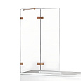 Шторка на ванну NEW TRENDY AVEXA COPPER BRUSHED 130 см EXK-3814 L (брашированная медь) Шторка на ванну NEW TRENDY AVEXA COPPER BRUSHED 130 см EXK-3814 L (брашированная медь)