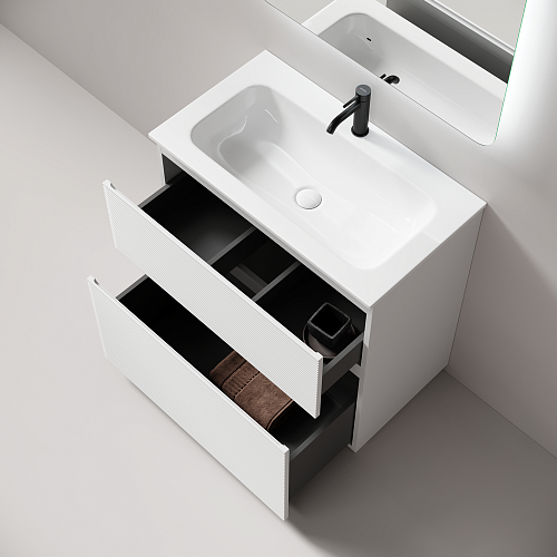 Тумба под раковину SANCOS Folk Floor FL80FW 790х445х850 Bianco, напольная Тумба под раковину SANCOS Folk Floor FL80FW 790х445х850 Bianco, напольная