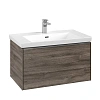Тумба под раковину Villeroy &amp; Boch Subway 3.0 с подсветкой Stone Oak / Stone Oak C573L0RK