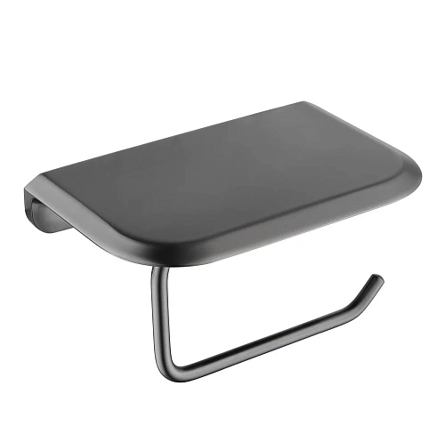 Держатель туалетной бумаги с полкой для телефона ABBER Nord AA1530NG никель Держатель туалетной бумаги с полкой для телефона ABBER Nord AA1530NG никель