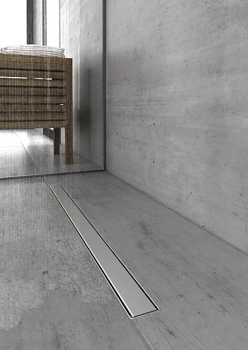 Душевой лоток BERGES В1 Keramik 600, хром глянец, S-сифон D50/105 H50 вертикальный 091017 Душевой лоток BERGES В1 Keramik 600, хром глянец, S-сифон D50/105 H50 вертикальный 091017