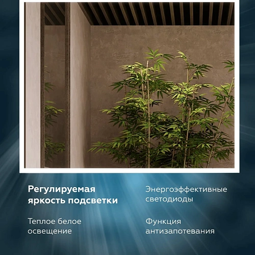 Зеркало PRATO Импрэсс пдз 50-100 243 01-50100-00 00 Зеркало PRATO Импрэсс пдз 50-100 243 01-50100-00 00