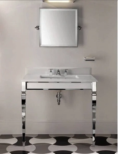 Раковина Devon&Devon Claridge Consolle DECLARIMCA с консолью DECLARIMCACR Раковина Devon&Devon Claridge Consolle DECLARIMCA с консолью DECLARIMCACR