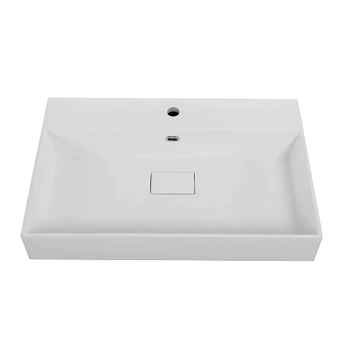 Раковина CEZARES 50313 Bianco opaco белый матовый 710x450 искусственный камень solid surface Раковина CEZARES 50313 Bianco opaco белый матовый 710x450 искусственный камень solid surface