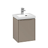 Картинка анонса товара «тумба под раковину villeroy &amp; boch subway 3.0 taupe / taupe c58302vm»