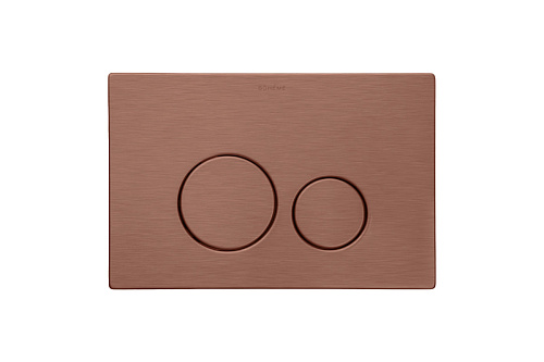Клавиша смыва Boheme  649-BRB нержавеющая сталь BRUSHED BRONZE ультраплоская Клавиша смыва Boheme  649-BRB нержавеющая сталь BRUSHED BRONZE ультраплоская