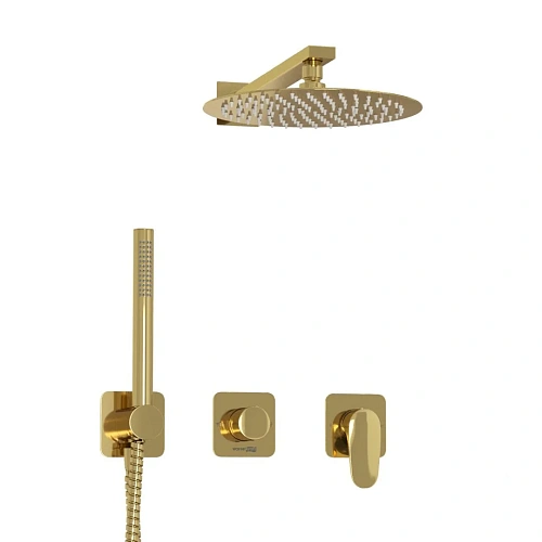 Душевая система WasserKRAFT A2151.277.183.208.280.197.281 встраиваемая золото Душевая система WasserKRAFT A2151.277.183.208.280.197.281 встраиваемая золото
