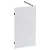 Картинка анонса товара «душевая перегородка am.pm x-joy w94uwi-110-f1-bte 110x195, стекло прозрачное 8 мм с покрытием, профиль черный»