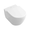 Детальная картинка товара «унитаз подвесной villeroy &amp; boch subway 2.0 5614r001 (5614 r0 01) без смывного обода»