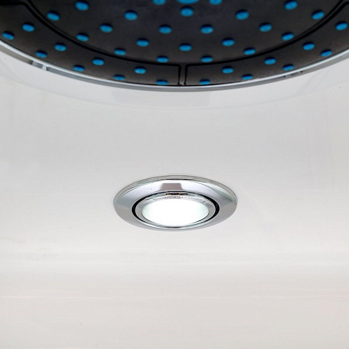 Душевая кабина Dto D09S (D09SEL) 90x90 см с электрикой Душевая кабина Dto D09S (D09SEL) 90x90 см с электрикой