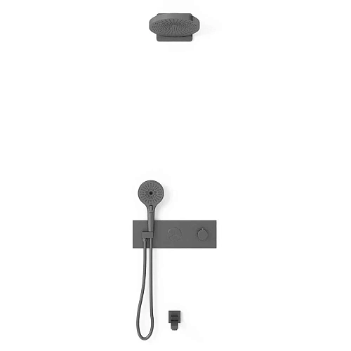 Душевая система Vincea Inspire VSFW-432TI1GM встраиваемая, вороненая сталь Душевая система Vincea Inspire VSFW-432TI1GM встраиваемая, вороненая сталь