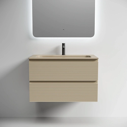 Тумба под раковину SANCOS Folk FL80CP 790х445х500 капучино, подвесная Тумба под раковину SANCOS Folk FL80CP 790х445х500 капучино, подвесная