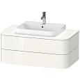 Тумба под раковину Duravit Happy D.2 Plus HP497102222 подвесная 100 см белая Тумба под раковину Duravit Happy D.2 Plus HP497102222 подвесная 100 см белая