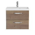 Тумба под раковину BelBagno AURORA-600-2C-SO-RT подвесная 596x445 Rovere Tabacco Тумба под раковину BelBagno AURORA-600-2C-SO-RT подвесная 596x445 Rovere Tabacco