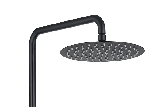 Душевая система Aquatek ВЕГА AQ2046MB черный матовый Душевая система Aquatek ВЕГА AQ2046MB черный матовый