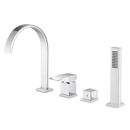 Смеситель на борт ванны ABBER Wasserfall AF8613 хром Смеситель на борт ванны ABBER Wasserfall AF8613 хром