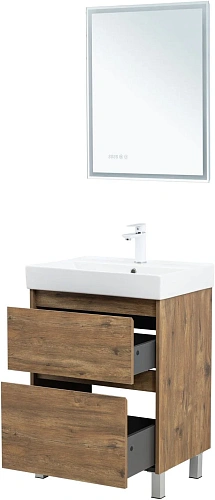 Тумба под раковину Aquanet Nova Lite 2.0 60 00346343 напольная, дуб рустикальный Тумба под раковину Aquanet Nova Lite 2.0 60 00346343 напольная, дуб рустикальный