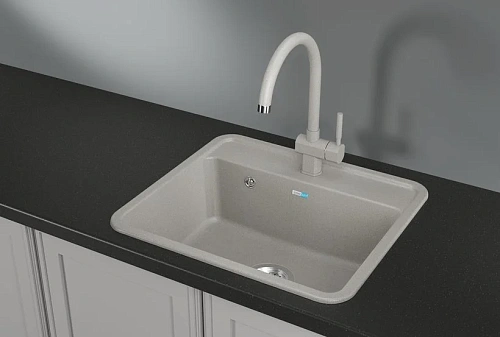 Кухонная мойка Granula 5601, БАЗАЛЬТ, СтандАРТ кварц 560x500 Кухонная мойка Granula 5601, БАЗАЛЬТ, СтандАРТ кварц 560x500