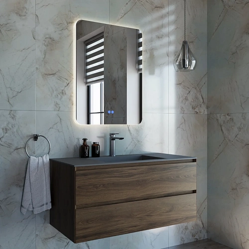 Тумба под раковину Vincea Luka 1000 VMC-2L100CO подвесная, C.Oak Тумба под раковину Vincea Luka 1000 VMC-2L100CO подвесная, C.Oak