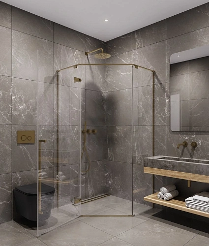 Душевой уголок Timo (T69) TTSSP-100/17C-8 1000x1000x2000, профиль мат золото, стекло прозрачное 8 мм Душевой уголок Timo (T69) TTSSP-100/17C-8 1000x1000x2000, профиль мат золото, стекло прозрачное 8 мм