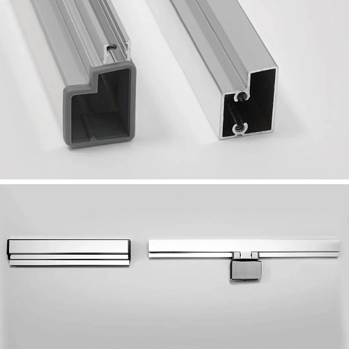 Душевая дверь WasserKRAFT Berkel 48P27 хром Душевая дверь WasserKRAFT Berkel 48P27 хром