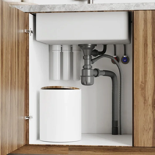 Сифон для раковины IDDIS Optima Home (900CVG1P10VD) 3.1/2x40мм, с выпуском, гофротрубой, отводом и переливом Сифон для раковины IDDIS Optima Home (900CVG1P10VD) 3.1/2x40мм, с выпуском, гофротрубой, отводом и переливом