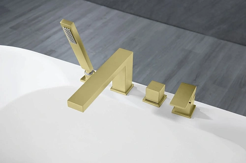 Смеситель на борт ванны Timo Selene 2130/17Y золото матовое Смеситель на борт ванны Timo Selene 2130/17Y золото матовое