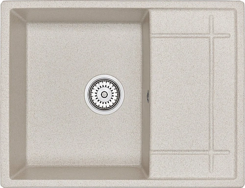 Кухонная мойка Granula 6501, ПИРИТ, кварц 650х495 Кухонная мойка Granula 6501, ПИРИТ, кварц 650х495