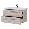 Тумба под раковину DREJA GIO, 100 см, подвесная, 2 ящика, дуб кантри 77.0106D Тумба под раковину DREJA GIO, 100 см, подвесная, 2 ящика, дуб кантри 77.0106D