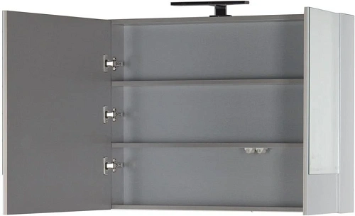 Зеркальный шкаф Aquanet Верона 90 белый 00172339 Зеркальный шкаф Aquanet Верона 90 белый 00172339