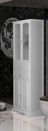 Шкаф-пенал Opadiris Риспекто 60, белый матовый, вар. 2 00-00005843 Шкаф-пенал Opadiris Риспекто 60, белый матовый, вар. 2 00-00005843