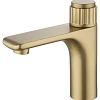 Смеситель для раковины Wonzon & Woghand брашированное золото (WW-A40412-BG) Смеситель для раковины Wonzon & Woghand брашированное золото (WW-A40412-BG)