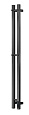 Картинка анонса товара «полотенцесушитель электрический teso azaro stick cube 12sf2gm оружейная сталь»