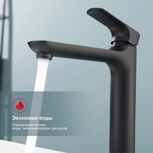 Смеситель для раковины Raglo R03.15.06, черный Смеситель для раковины Raglo R03.15.06, черный