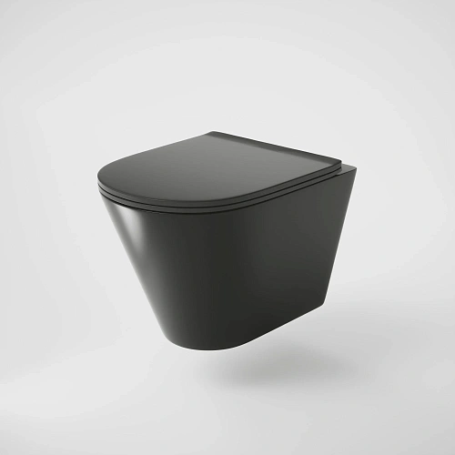 Унитаз подвесной GROSSMAN GR-4477BMS 480x360x360 безободковый черный матовый с тонкой крышкой Унитаз подвесной GROSSMAN GR-4477BMS 480x360x360 безободковый черный матовый с тонкой крышкой