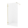 Картинка анонса товара «душевая перегородка new trendy avexa gold 60x200 exk-1999 (брашированное золото)»