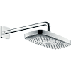 Картинка анонса товара «верхний душ hansgrohe ecosmart 9 л/мин с держателем raindance select e 300 2jet 26609000, хром»