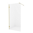 Душевая перегородка NEW TRENDY AVEXA GOLD 80x200 EXK-1793 (брашированное золото) Душевая перегородка NEW TRENDY AVEXA GOLD 80x200 EXK-1793 (брашированное золото)