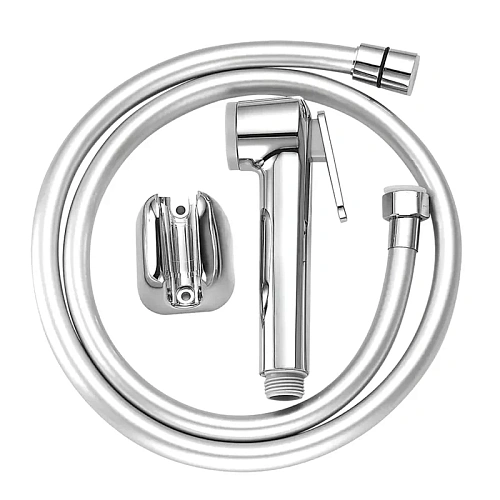 Гигиенический душ Splenka S460.51 лейка 1 режим, шланг силиконовый 1, 2 м, серебристый Гигиенический душ Splenka S460.51 лейка 1 режим, шланг силиконовый 1, 2 м, серебристый