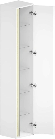 Шкаф-пенал Allen Brau Activity 35 1.34009.WM L белый матовый/олива брашированная Шкаф-пенал Allen Brau Activity 35 1.34009.WM L белый матовый/олива брашированная