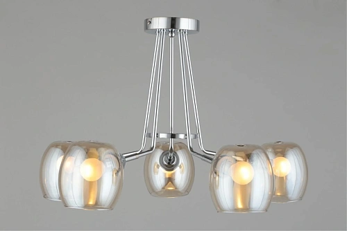 Люстра потолочная Omnilux Tesero OML-27307-05 Люстра потолочная Omnilux Tesero OML-27307-05