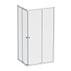 Картинка анонса товара «душевой уголок am.pm sunny w87g-403-10080-mt 100x80 серебро, стекло прозрачное»