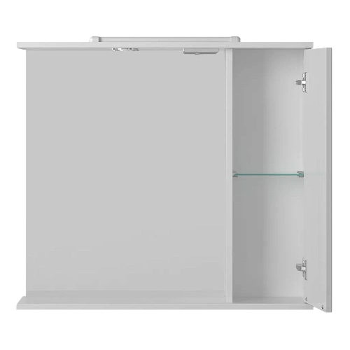 Зеркальный шкаф BRIZ Бриз 11-75 левый 362 02-11075-00 01 БЕЛ белый Зеркальный шкаф BRIZ Бриз 11-75 левый 362 02-11075-00 01 БЕЛ белый