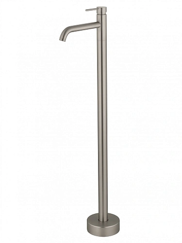 Смеситель для раковины Wonzon & Woghand STICK напольный, брашированный никель (WW-88649905-BN) Смеситель для раковины Wonzon & Woghand STICK напольный, брашированный никель (WW-88649905-BN)