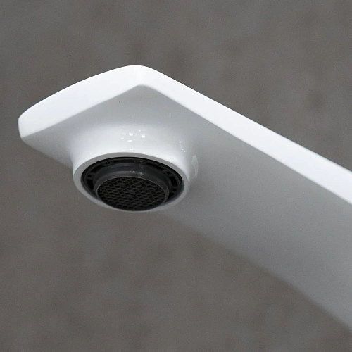 Смеситель для раковины Lemark Allegro LM5936CW встраиваемый, хром/белый Смеситель для раковины Lemark Allegro LM5936CW встраиваемый, хром/белый