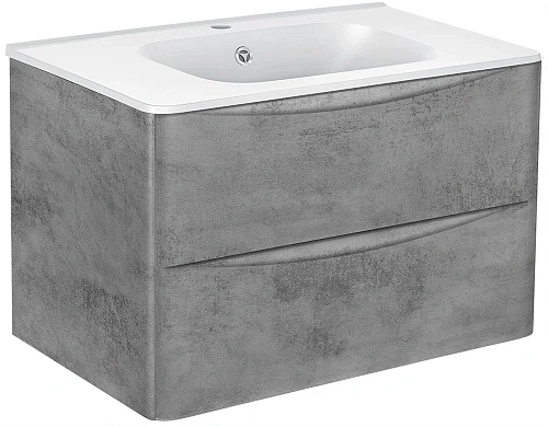 Тумба под раковину Vincea Paola 80 Beton VMC-2P800BT Тумба под раковину Vincea Paola 80 Beton VMC-2P800BT