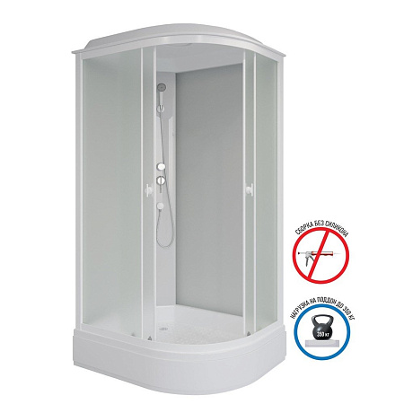 Душевая кабина Niagara Promo P120/80/26L/MT (1200х800х2150)